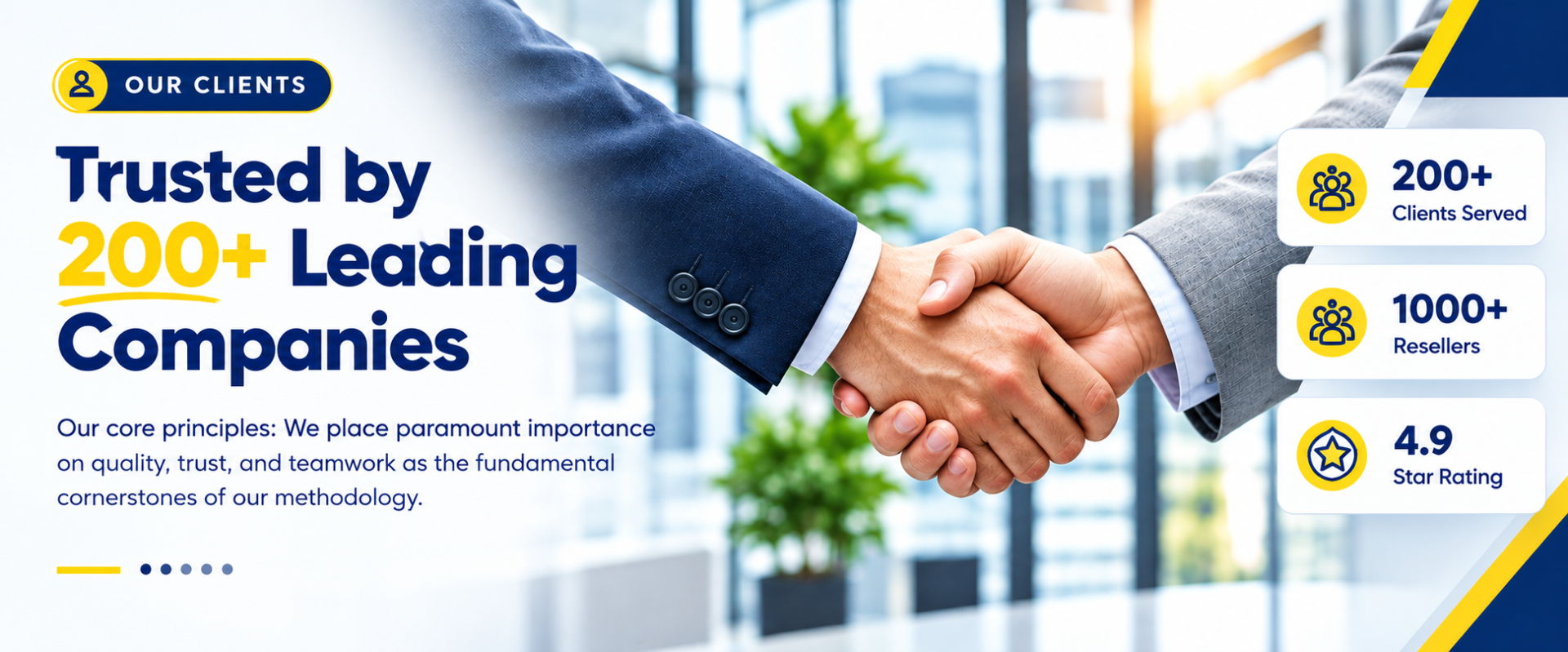 Our Clients — Trusted by 200+ Leading Companies