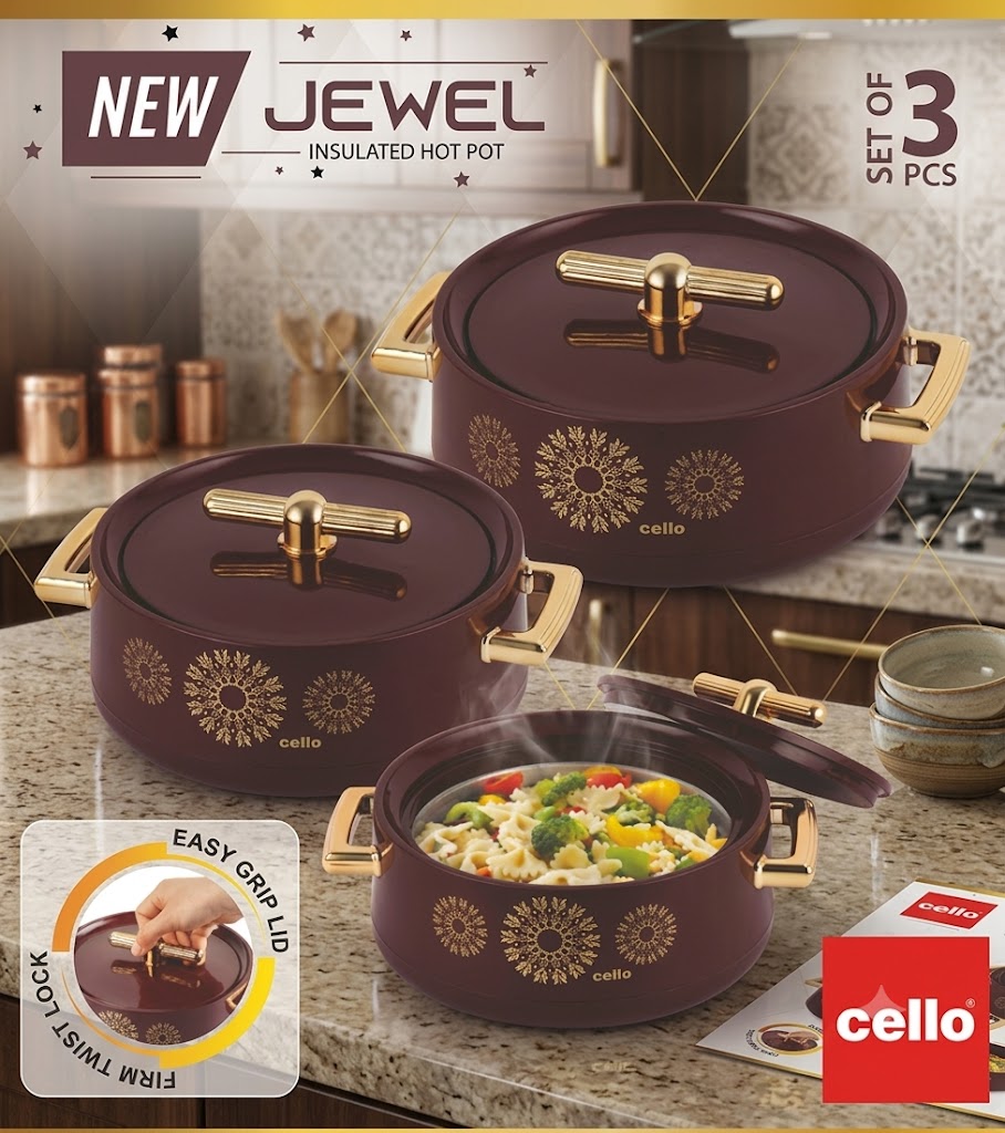 Cello JEWEL CASSEROLE - SET OF 3