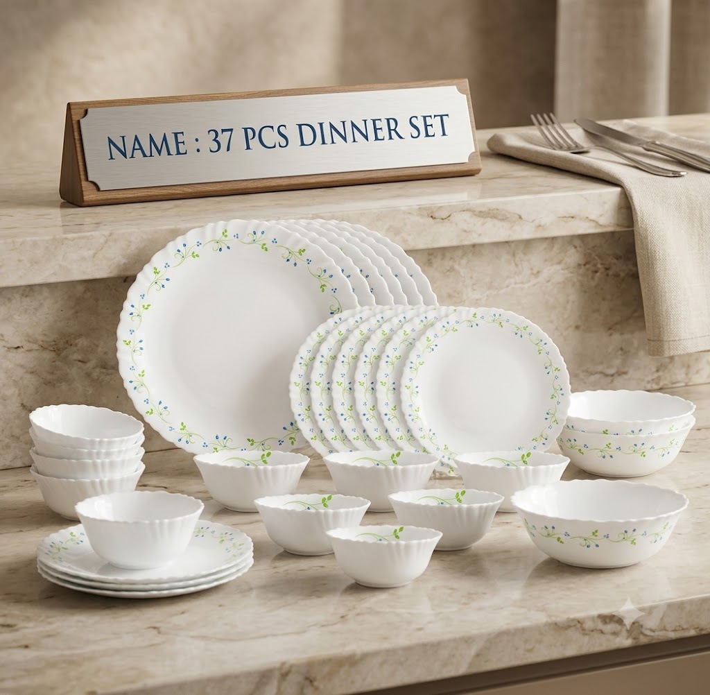 37 PCS DINNER SET