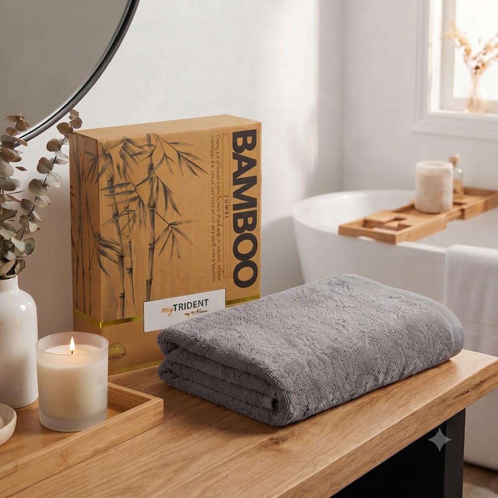 COTTON BAMBOO , 450 GSM - BATH TOWEL