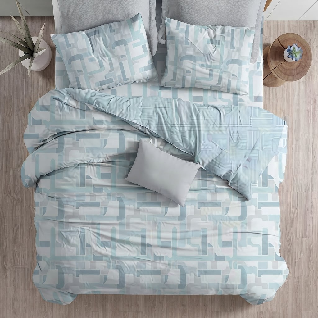 SIMPLY MODREN PRINTED DOUBLE DOHAR IN A BAG - MICRO DIAB