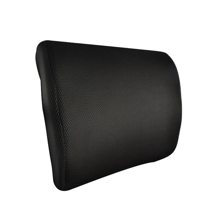 PALO Orthopedic Small Backrest with Memory Foam, Black (PAL0040)