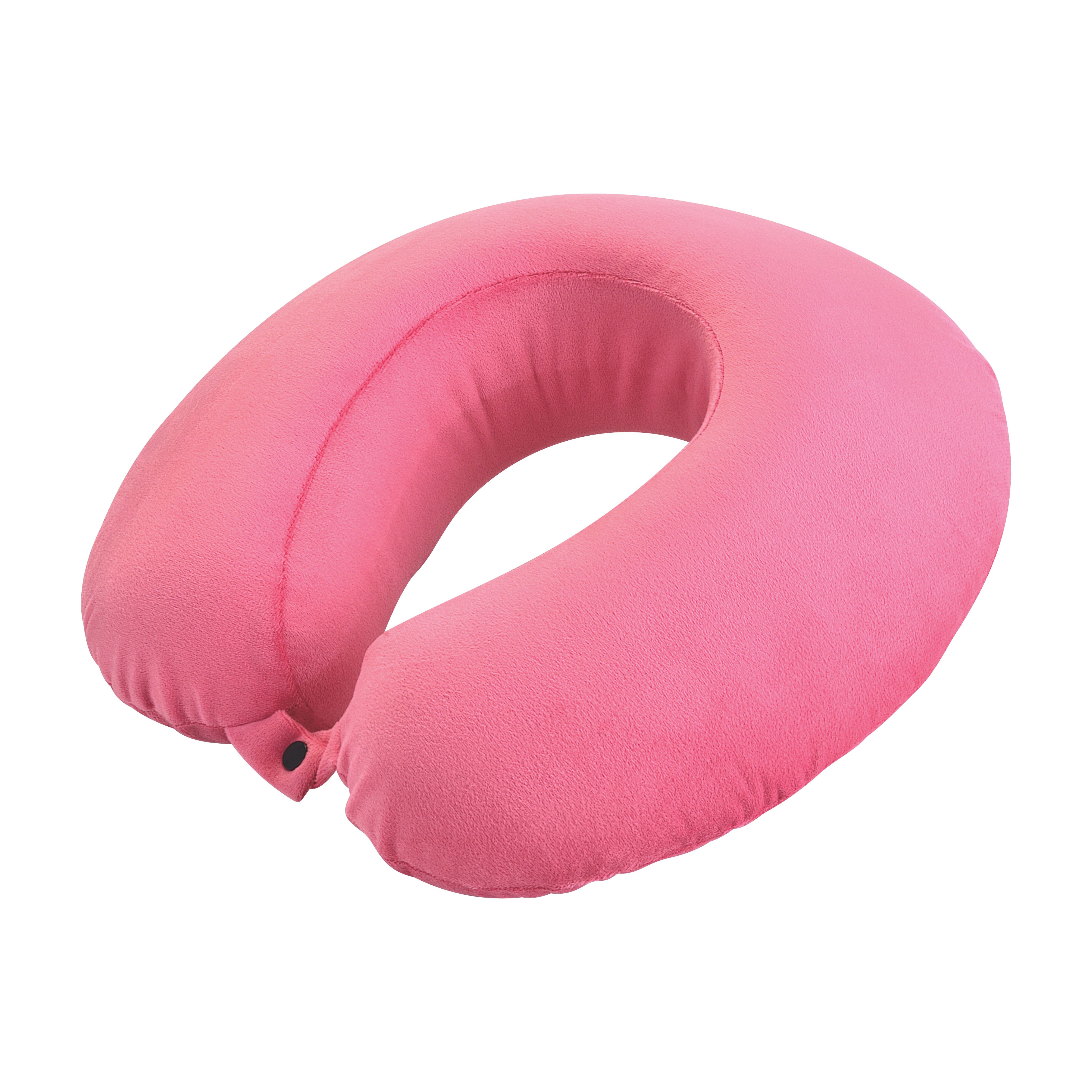 PALO Premium Memory Foam Travel Neck Pillow, Pink (PAL0038)