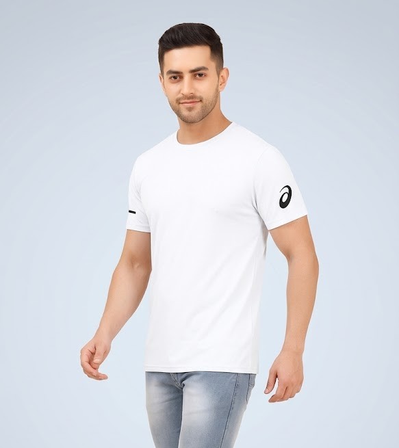 Solid Round Neck