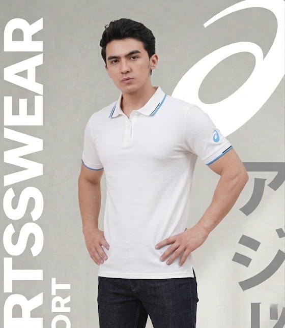 Dual Tipping Polo Neck