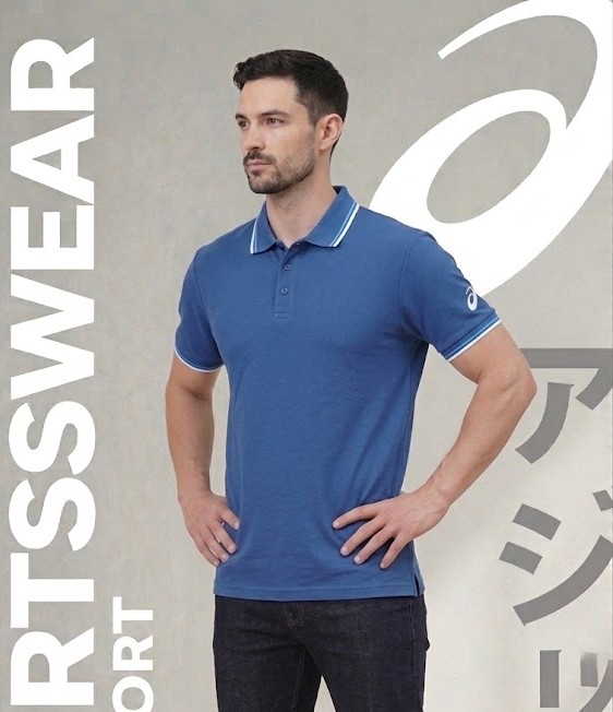 Dual Tipping Polo Neck