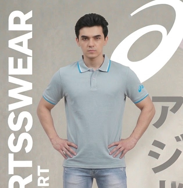 Dual Tipping Polo Neck