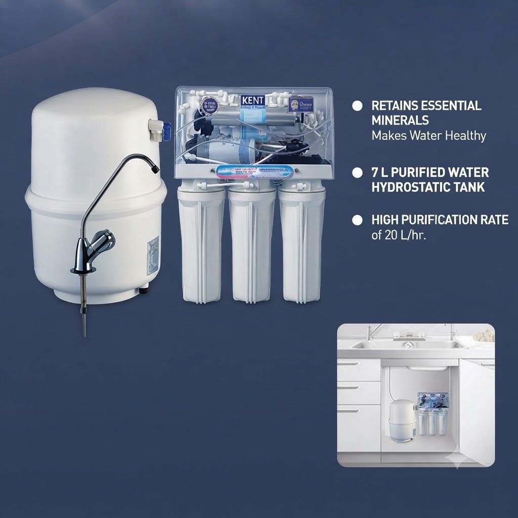 KENT Excell PlusUnder-the-Counter RO Water Purifier