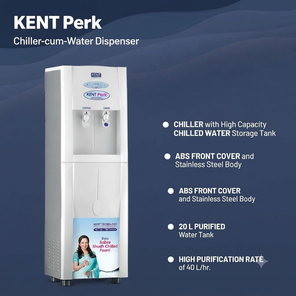KENT PerkChiller-cum-Water Dispenser