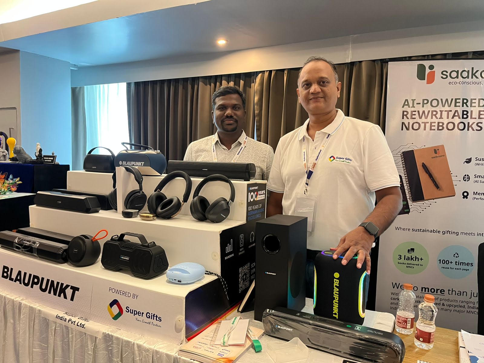 Super Gifts Showcases Blaupunkt at CGAI Mini Display Hyderabad 2026