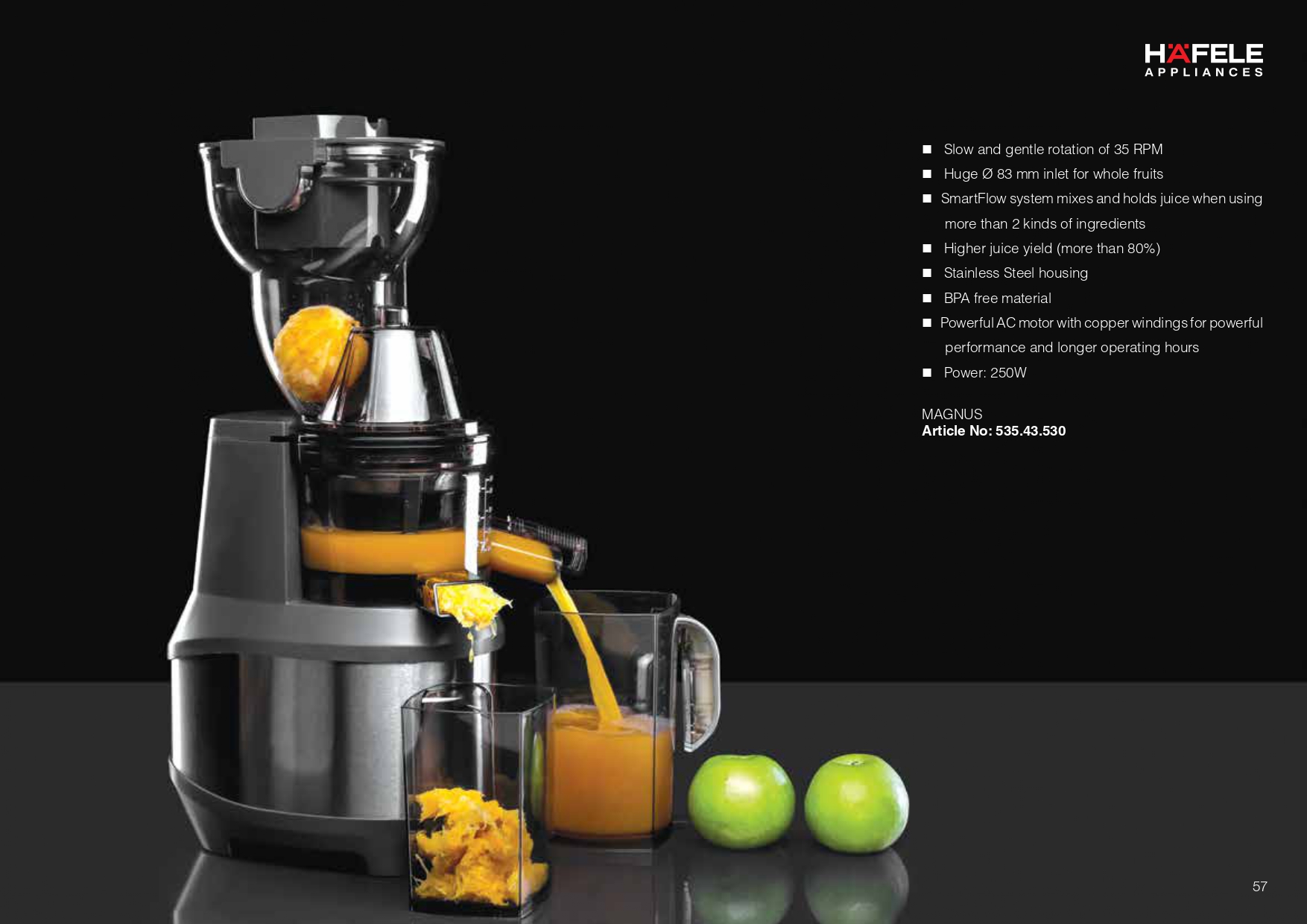 Magnus Cold Press Juicer